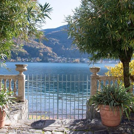 Residence Ville Lago Lugano Porto Ceresio Exterior foto