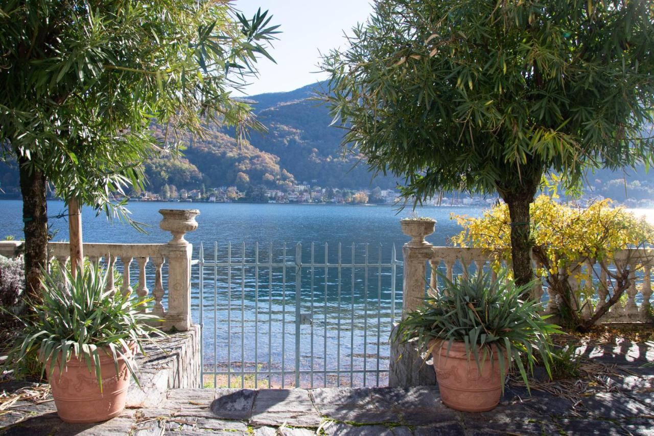Residence Ville Lago Lugano Porto Ceresio Exterior foto